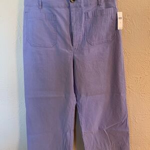 NWT Maeve Colette Lavender Wide Leg Pants